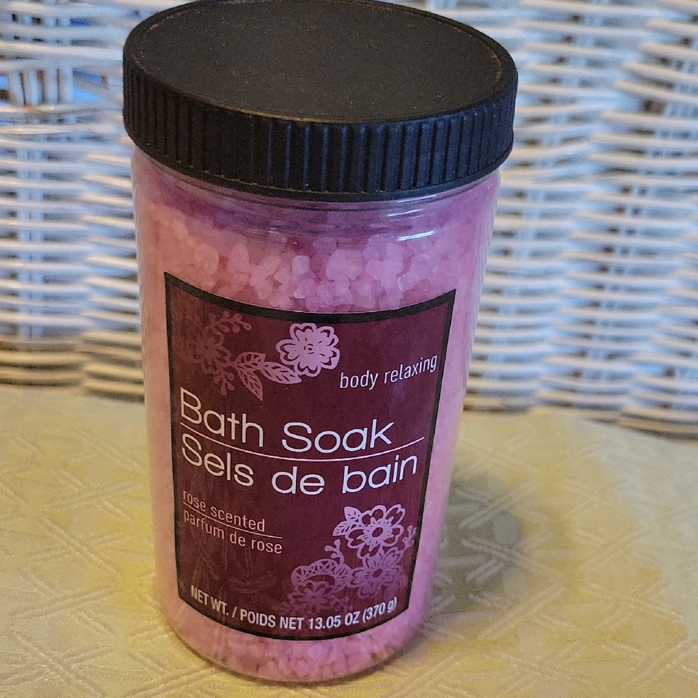 Rose Scented Bath Soak Beads